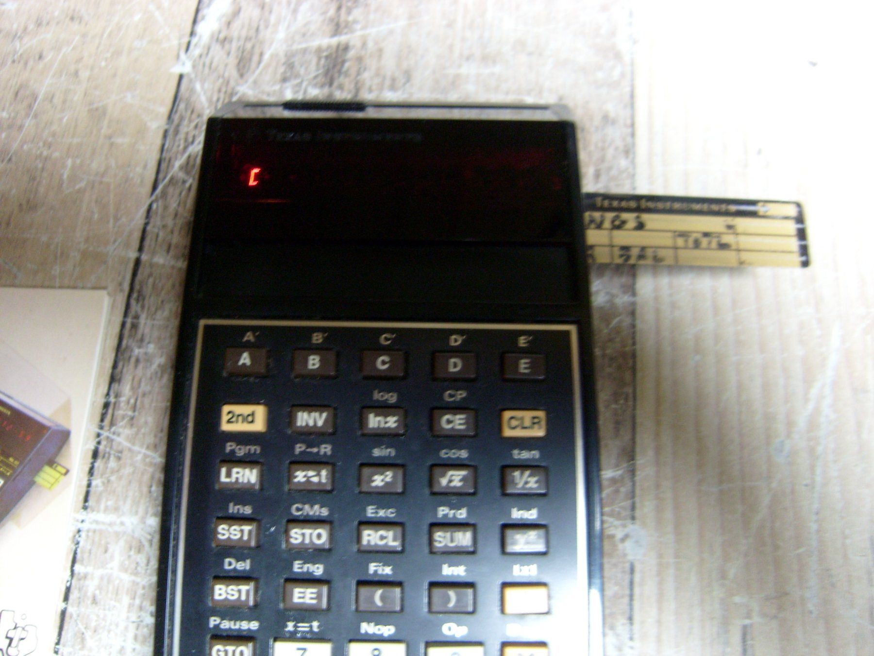 Texas Instruments Taschenrechner: TI-59, Master Lib Modul,Texas Instruments,Standard Batterien – Gebraucht aus Mauren TG von nochbilligerjakob 2