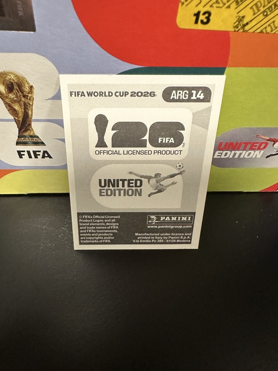 Panini Carte collezionabili: ARG 14 - Panini WM 2026 – Nuovo (secondo la descrizione) da Kreuzlingen venduto da Bes-GamingCollection 1