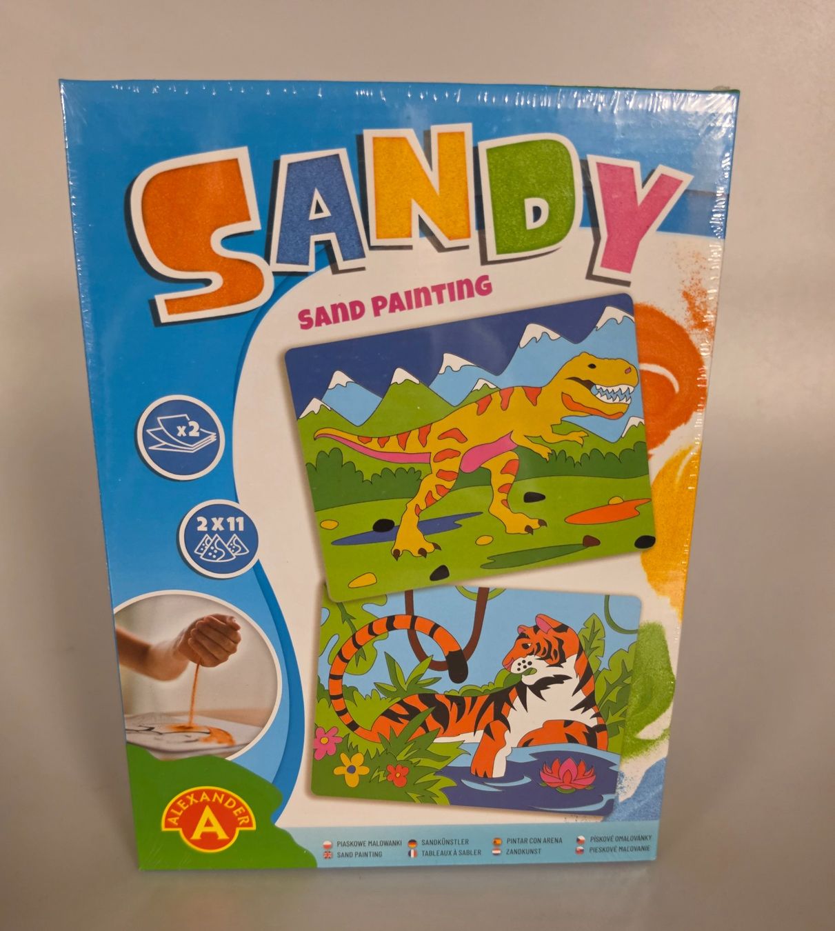 Giochi: Sandy  Dinosaurier Sandbilder Neu – Nuovo e nell'imballaggio originale da Oberuzwil venduto da aseinkaufswelt