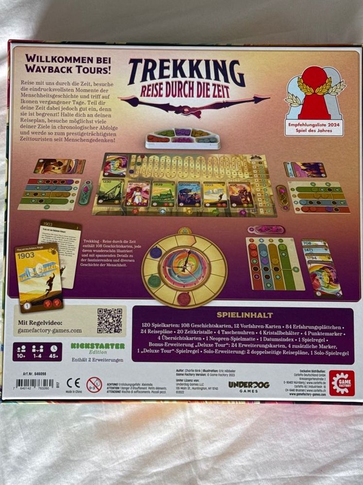 Spiele: Trekking, Board Game (German Edition) – Neu (gemäss Beschreibung) aus Bern von Gbilly 2