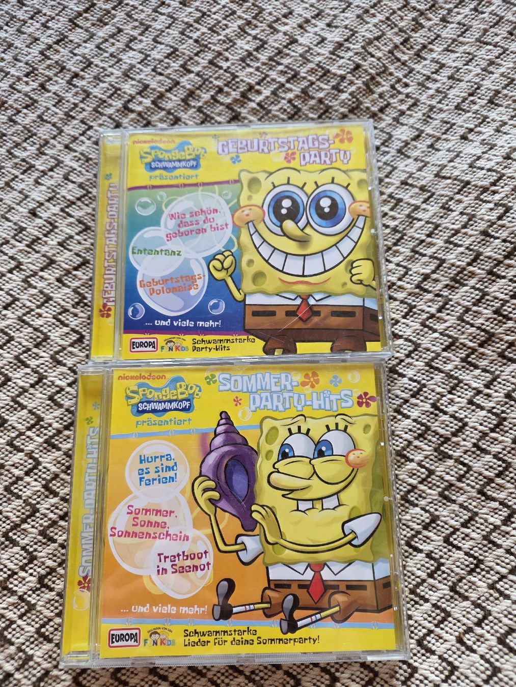 CDs: CD's Spongebob -Musikparty- – Gebraucht aus Stalden (Sarnen) von ani_us77
