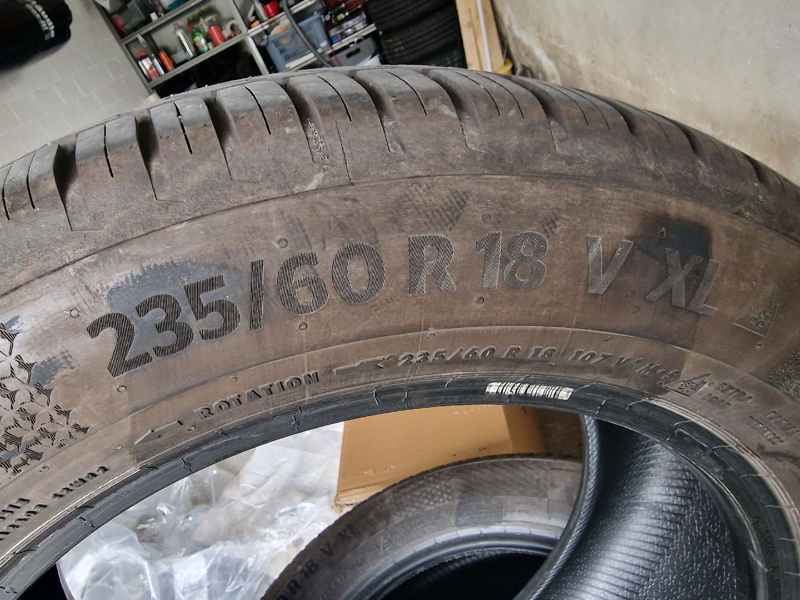Continental Pneumatici & Ruote complete: 4 Continental 235/60/18 V XL – Usato da Schänis venduto da Tardi91 3