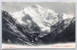 Die Jungfrau von Interlaken aus