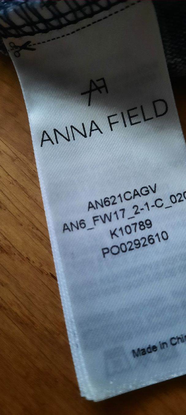 Vestiti: Anna Field Kleid, Gr. 38, blau mit Muster – Nuovo (secondo la descrizione) da Solothurn venduto da lsc_pf99 8