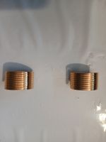 Dior Clip Earrings Gold Tone Good Condition