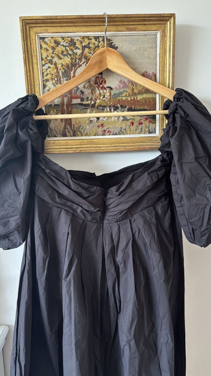 Mango Vestiti: Schwarzes Mango Maxikleid mit Puffärmeln Gr. XL – Usato da Zürich venduto da lindalaura 2