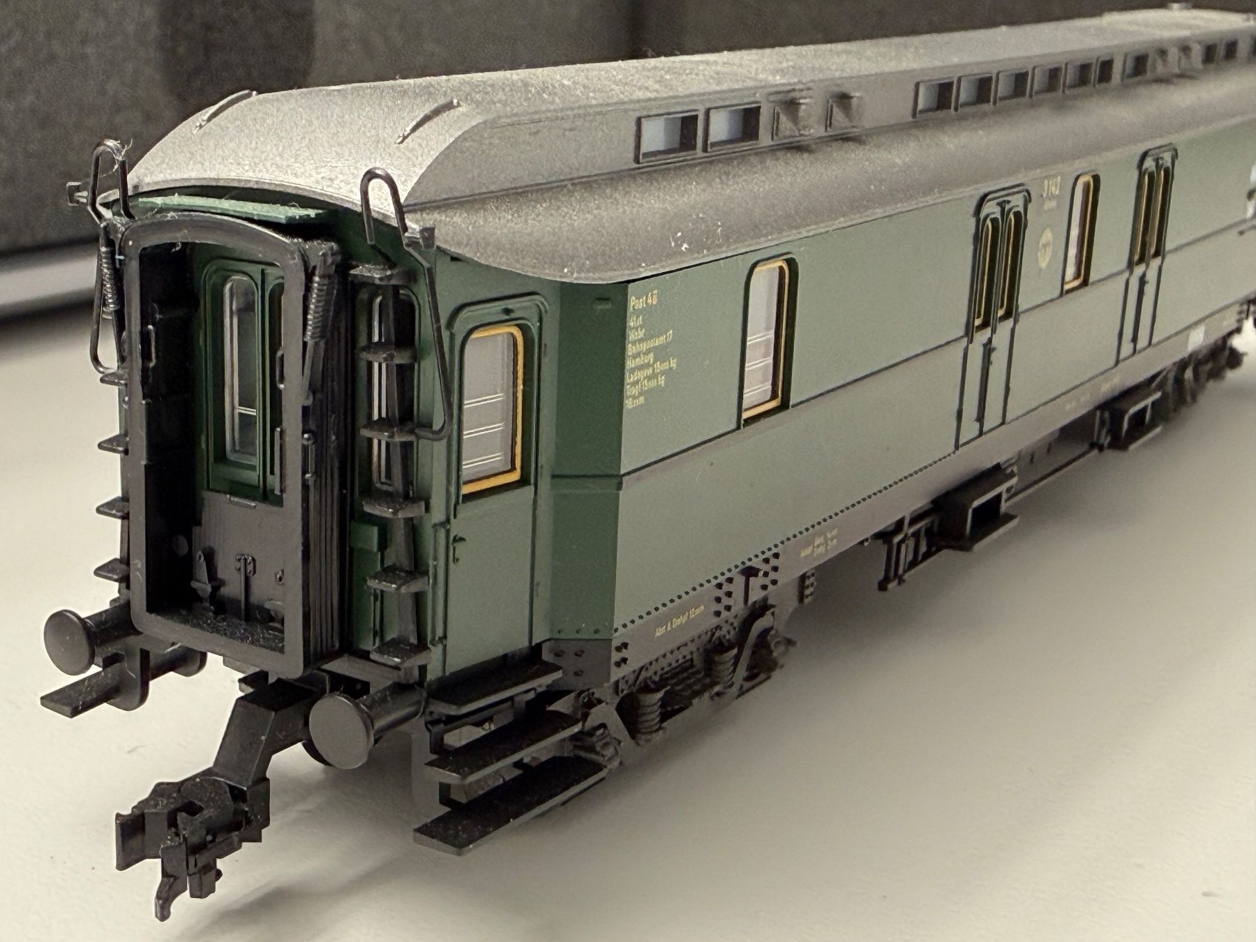 Fleischmann Modellini di ferrovie: FLM 5079 DRG Bahnpostwagen Ep2  / DC HO – Usato da Jonschwil venduto da sutfra12