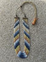 Neunreihige indische Kette mit Saphiren