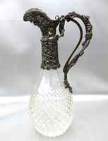 KARAFFE MIT MASSIVER SILBER 800 MONTIERUNG
