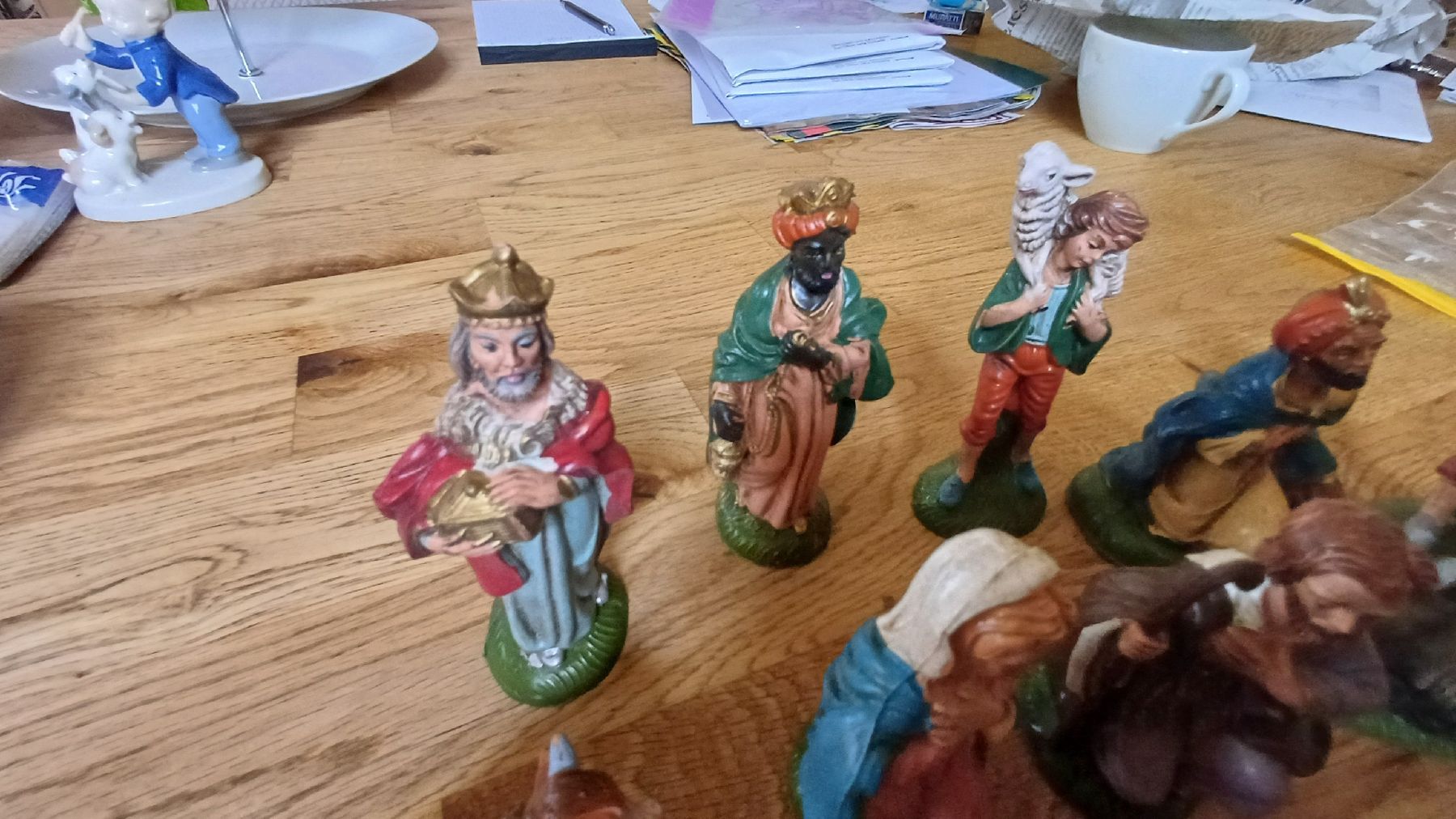 Figuren: Schöne alte  Krippenfiguren  Itali – Gebraucht aus Flawil von Naphtali 3