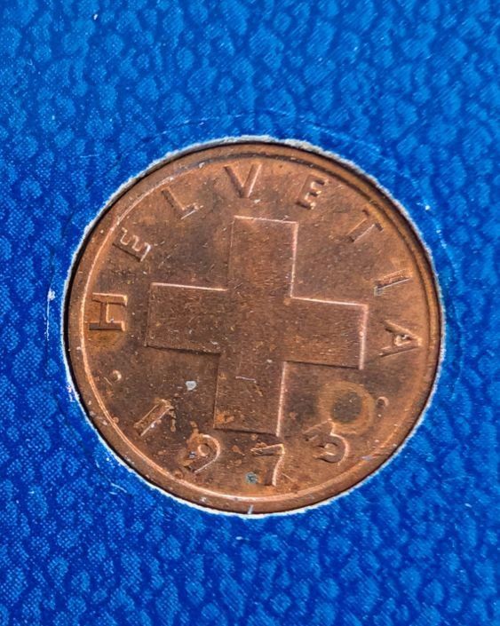 Tutti le monete: 1 Rappen 1973 – Usato da Arch venduto da coinsandmore