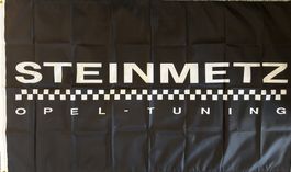 Steinmetz Fahne 150 x 90 Opel Tuning Kadett Corsa Tigra adam