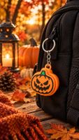 Halloween Kürbis-Clicker – Anhänger mit Klickmechanismus