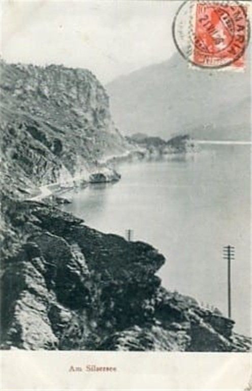 Ansichtskarten: Silsersee – Gebraucht aus Ottikon b.Kemptth. von Neptun1974