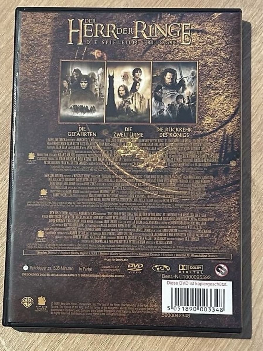 Tutti i DVDs: Herr der Ringe Trilogie DVD-Box, NEU! – Nuovo (secondo la descrizione) da Solothurn venduto da LarryTheDuck 1