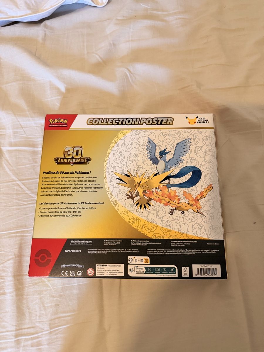Pokémon Sammelbilder & Trading cards: Pokemon coffret poster 30ans FR – Neu und originalverpackt aus Bière von kik_m8sj 1