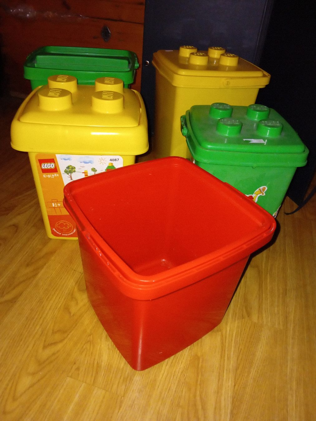 Lego Kit di costruzioni: Set di 5 secchielli LEGO Duplo – Usato da Biasca venduto da Old_6blh 2