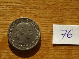 20 Rappen 1920 sehr schön