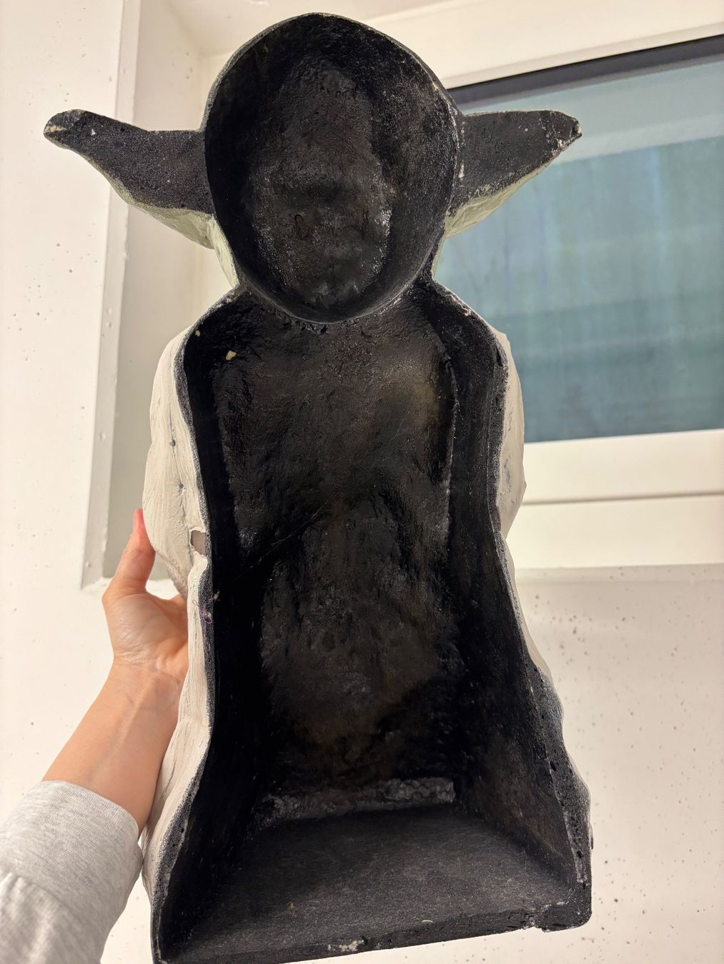 Star Wars Statuette: Large styrofoam Yoda – Usato da Steinhausen venduto da Smitten_Vintage 3