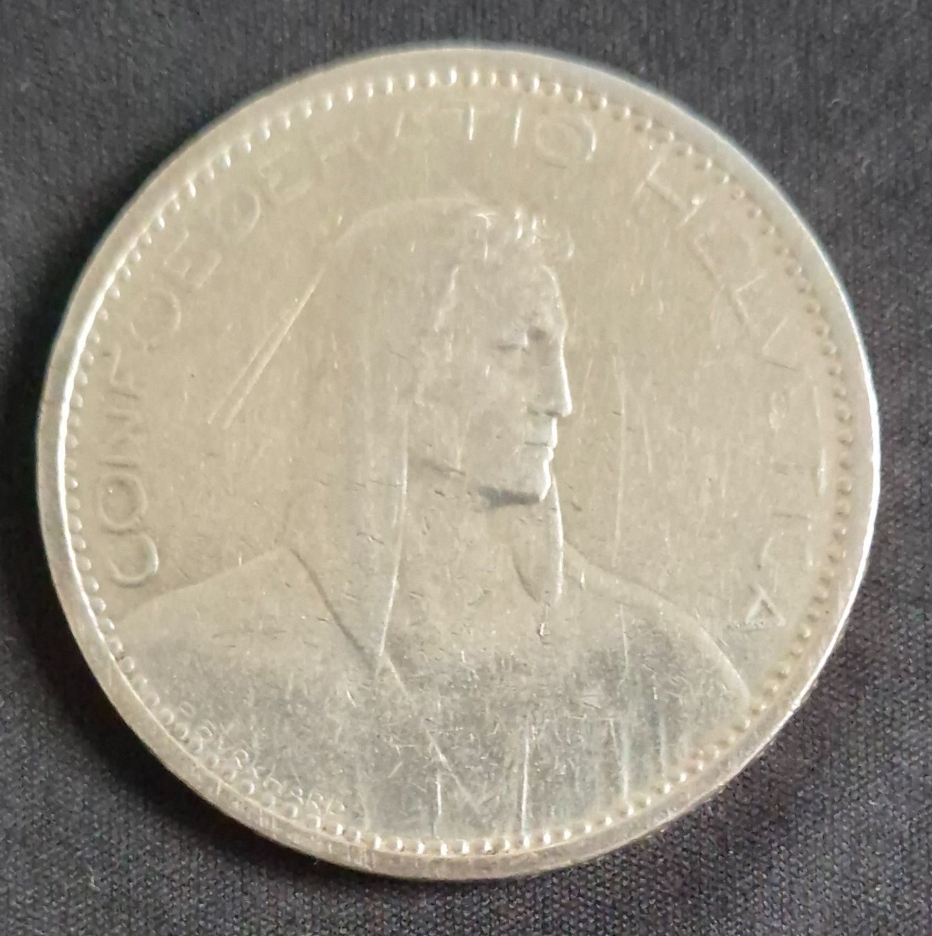 Tutti le monete: 5 Franken 1923 – Usato da Kaiseraugst venduto da Collect-A-Con 1
