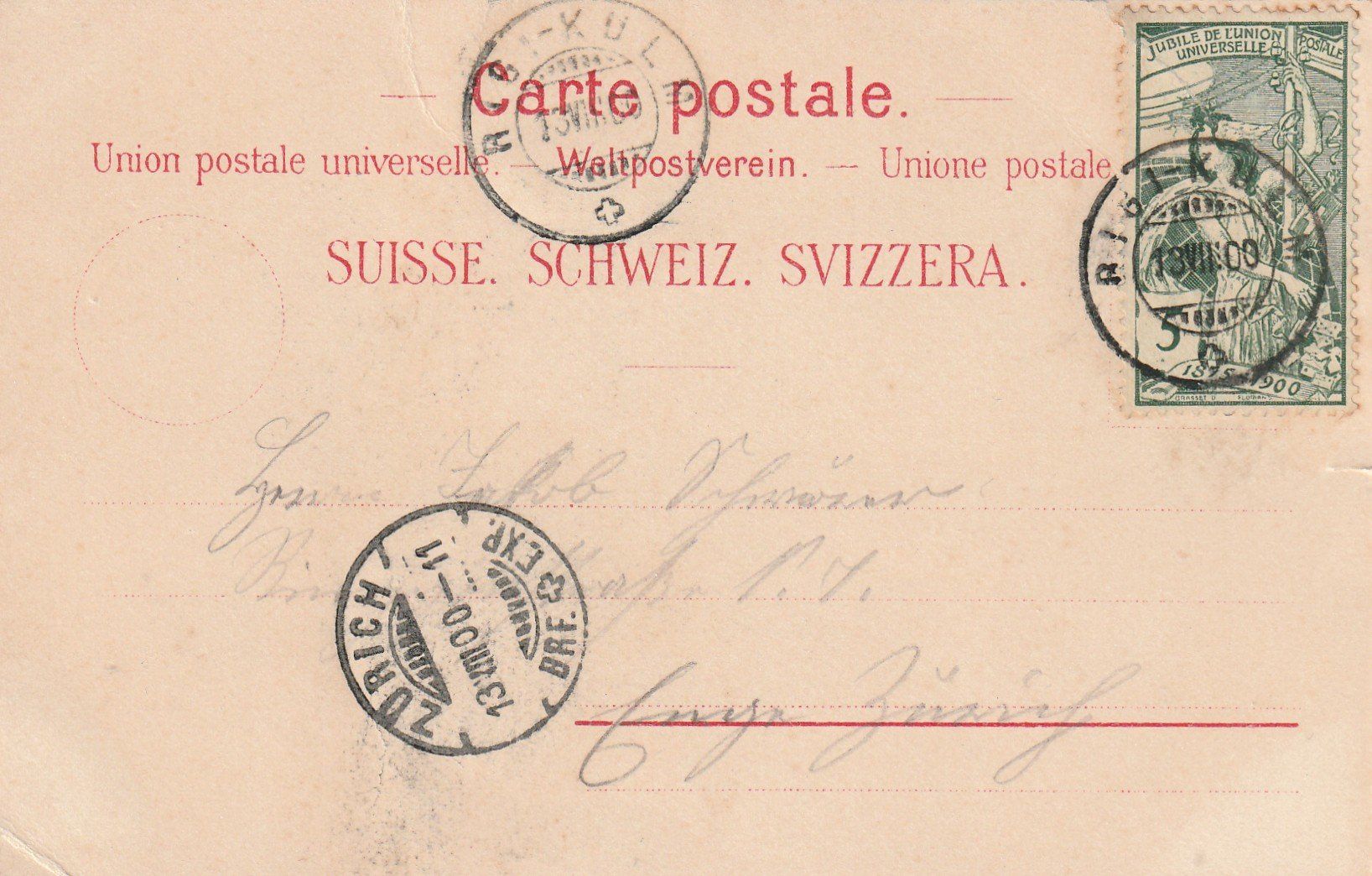 Cartes postales: Rigi Kulm Litho – D'occasion à Rorschacherberg par fratovi2 1