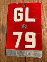 GL 79 - VELONUMMER - FAHRRADSCHILD - PLAQUE DE VELO - GL 79