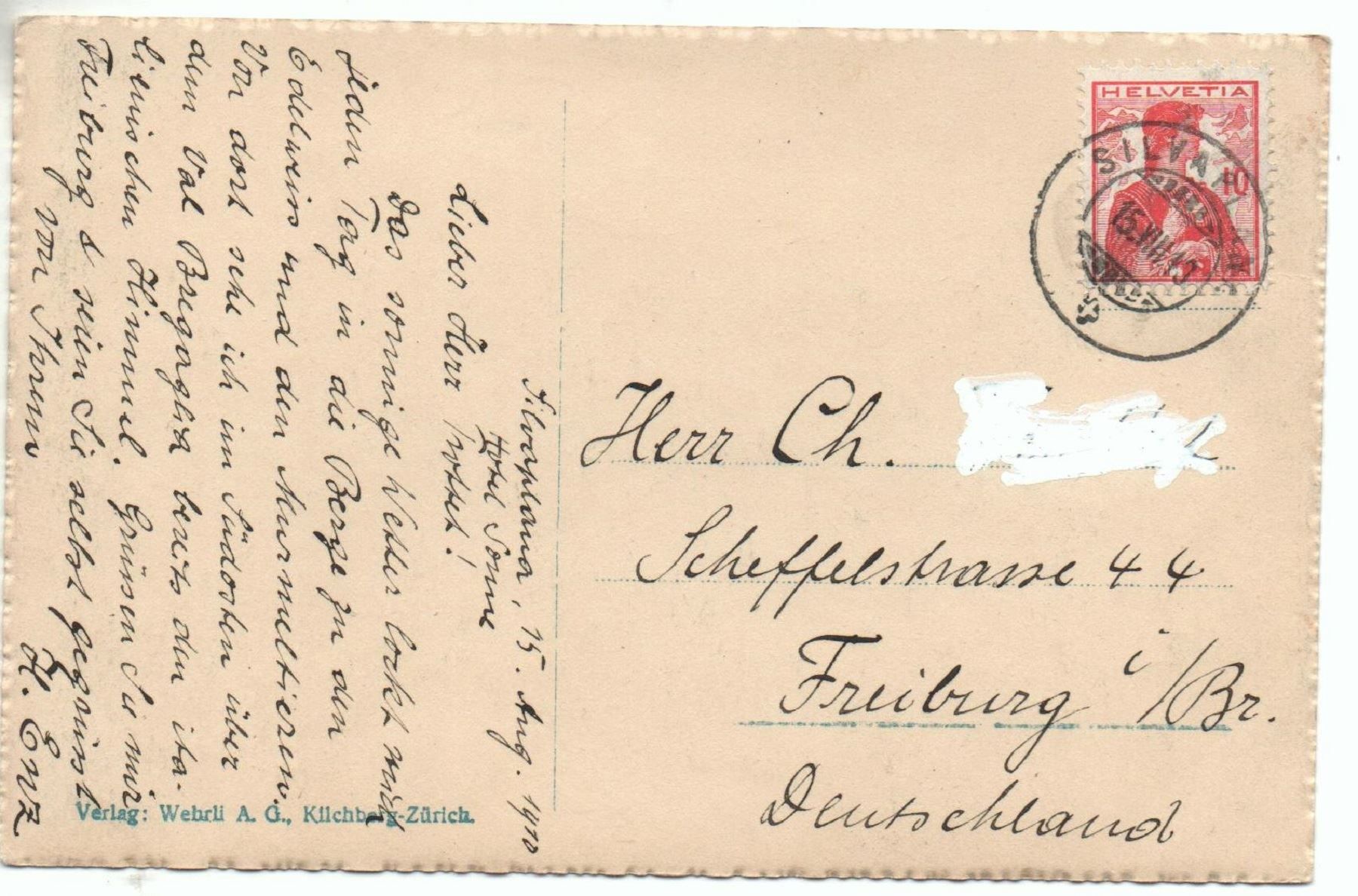 Cartoline postali: SILVAPLANA und Piz la Margna – Usato da Jona venduto da philajona 1