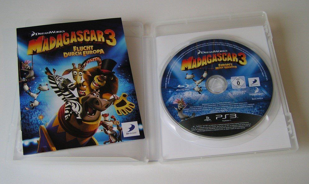 Sony Giochi: Madagascar 3 PS3 Spiel - Flucht durch Europa – Nuovo (secondo la descrizione) da Pfungen venduto da Himbogame 2