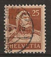 CH175z -Buste de Tell 175z (papier grillé)  obl.