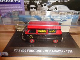 1:43 Altaya Fiat 600 Furgone 1958