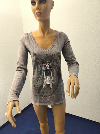 Bedruckter Pullover
