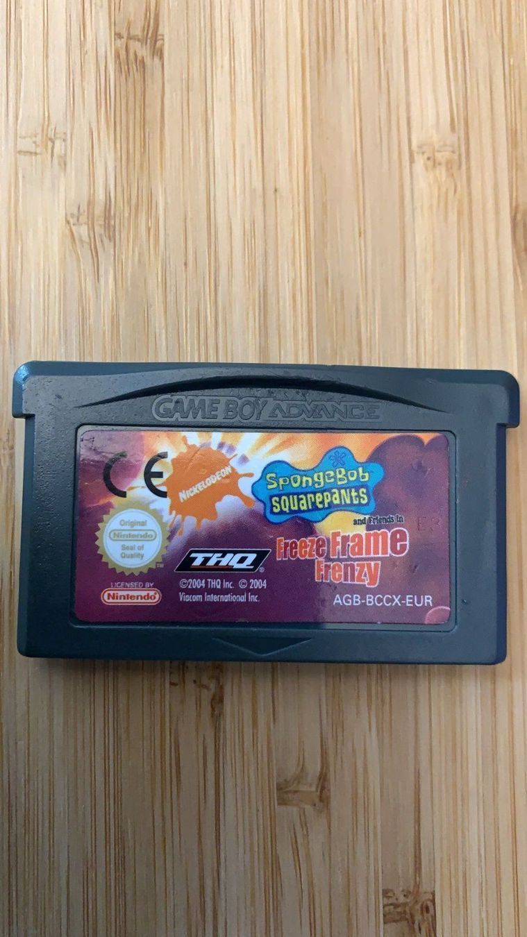 Giochi: Spongebob für Gameboy advance – Usato da Gebenstorf venduto da RetroFuture