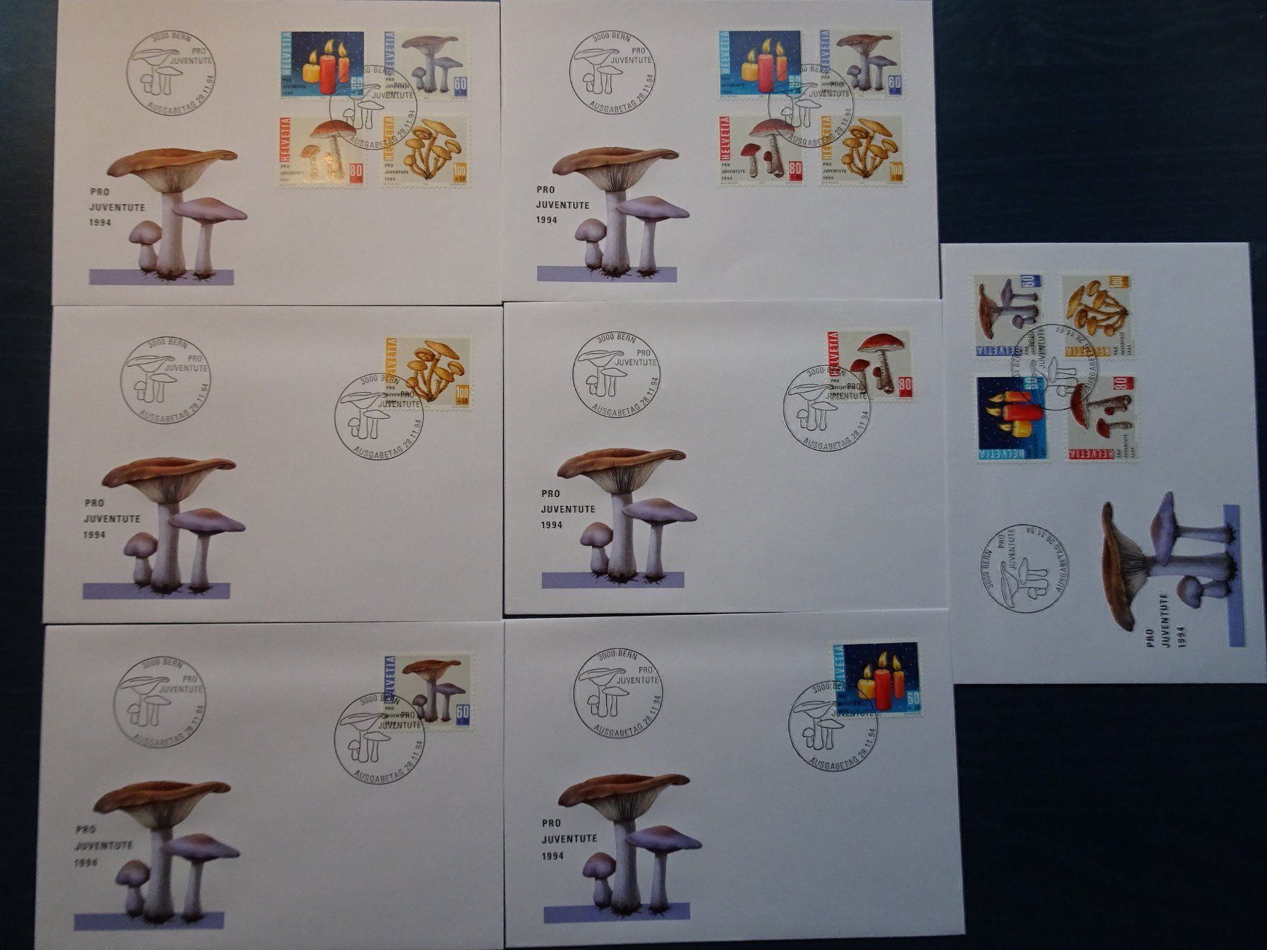 Alle Briefmarken: PJ 1994 – Neu (gemäss Beschreibung) aus Aadorf von Chnorli-Furz