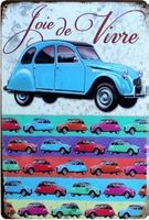 NEU/OVP: Citroen Auto Lager Garage Blechschild Plakat