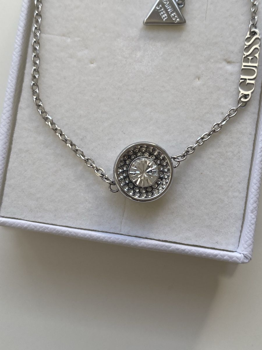 Guess Bracciali & Braccialetti: GUESS Silberne Solitär Armkette – Nuovo e nell'imballaggio originale da Givisiez venduto da dor_xb9k 3
