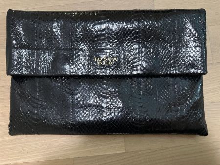 Tosca Blue Clutch - Schlangenleder - Neuwertig