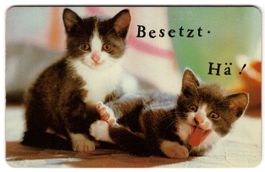 süsse Katzen, whiskas auf deutscher Telefonkarte