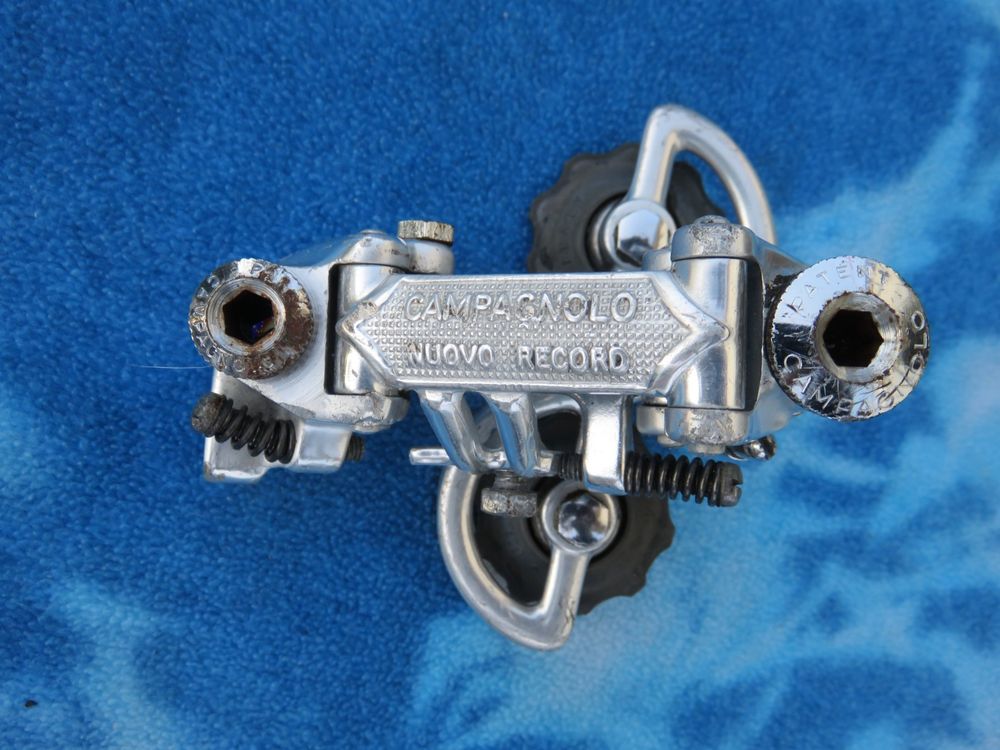 Pince De Dérailleur Avant Campagnolo Nuovo Record Vintage – Fixation Par Collier 3 Trous, Tirage Bas