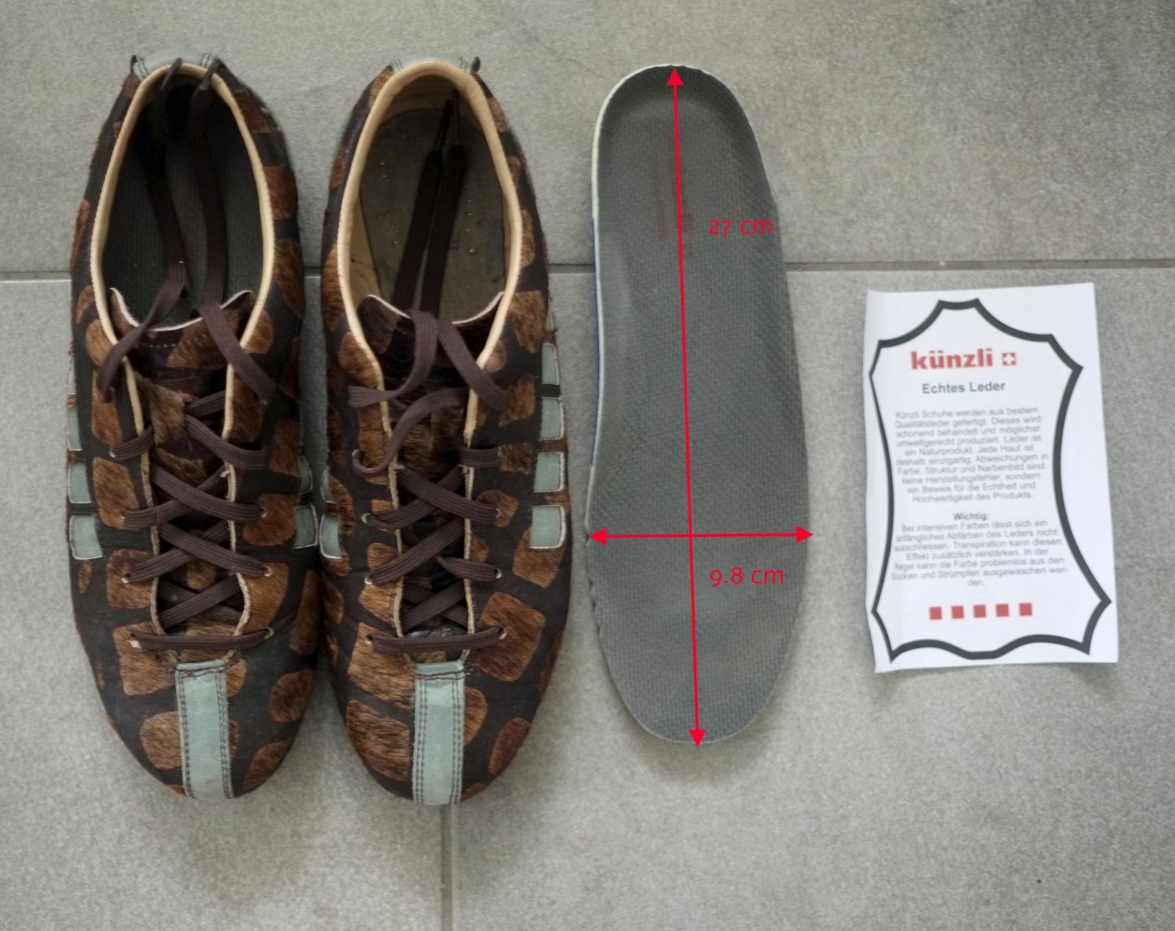 Künzli Scarpe da donna: Künzli Freizeitschuh Gr. 7 / 40 – Usato da Cham venduto da paradora 1