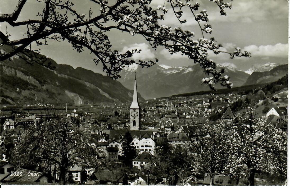 Ansichtskarten: Chur – Gebraucht aus Hochdorf von Ziegel-16