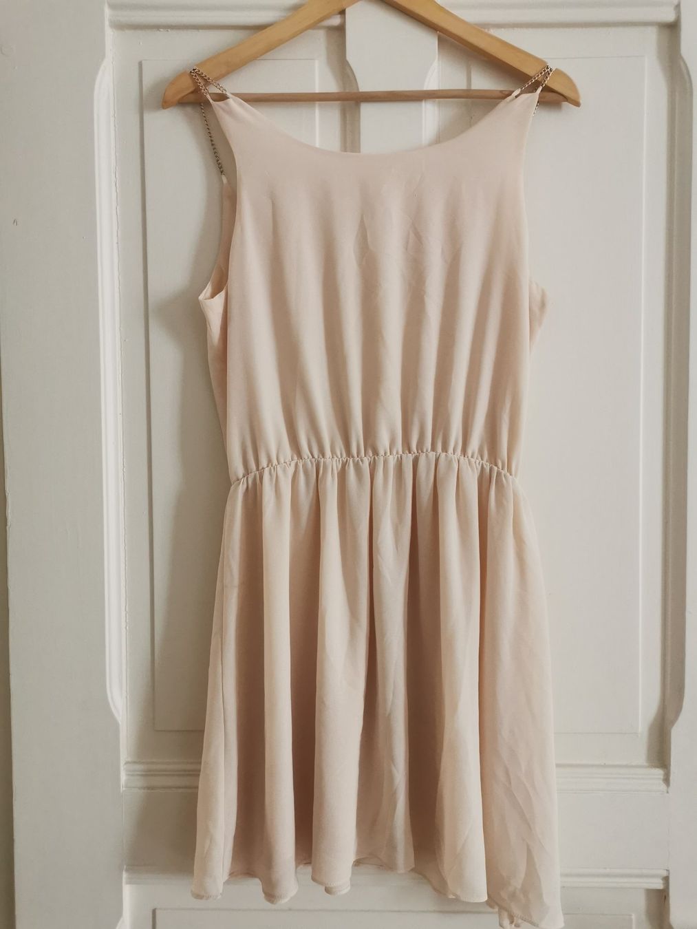 Vestiti: elegantes kurzes hellrosa Kleid Gr. S / M – Usato da Zürich venduto da Hibiskus3 3
