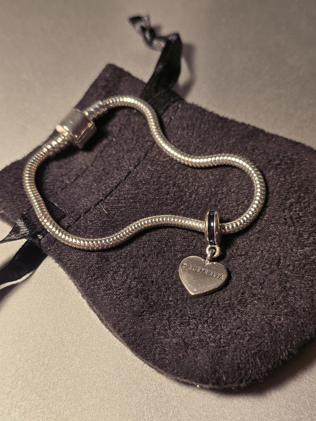 Bracciali & Braccialetti: Bracelet argent 925 + charm coeur – Nuovo (secondo la descrizione) da Moutier venduto da nadia.manadmabad 1