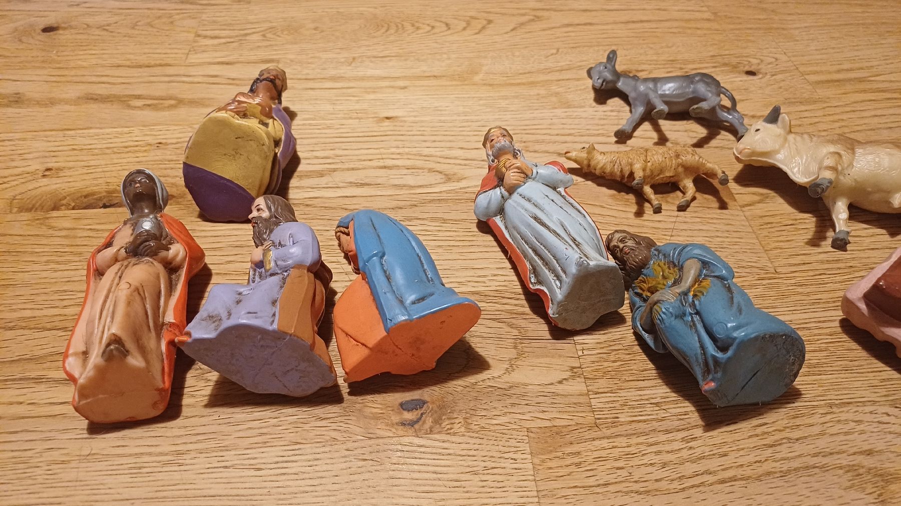Figuren: 10 Alte Krippenfiguren  – Gebraucht aus Flawil von Naphtali 5
