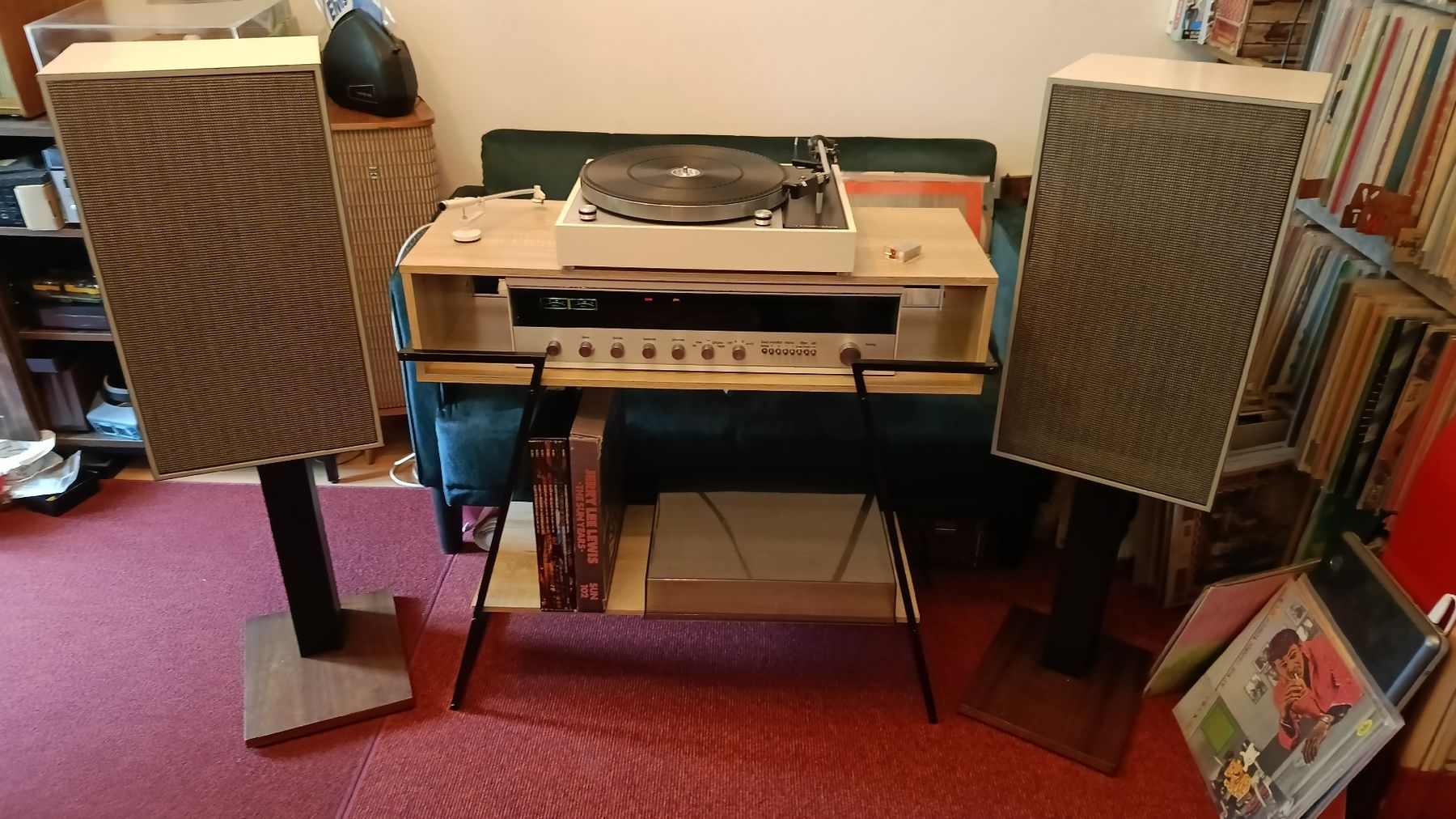 Thorens Giradischi: Tourne-disque Thorens TD 150 +équipe scan-dyna – Usato da Bramois venduto da crazyrocker
