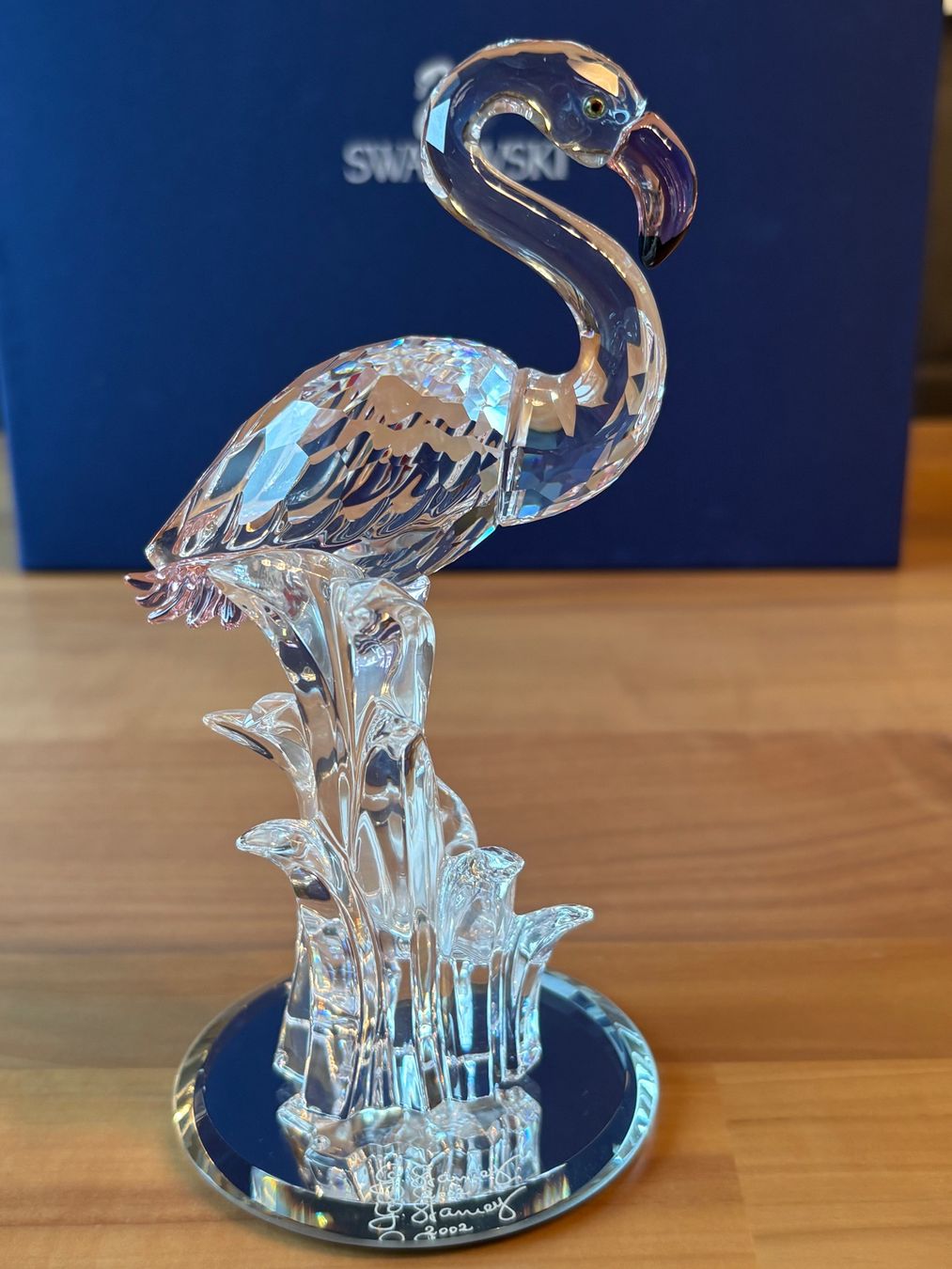 Swarovski Figuren: Swarovski Kristallflamingo – Gebraucht aus Oberflachs von raka09 1