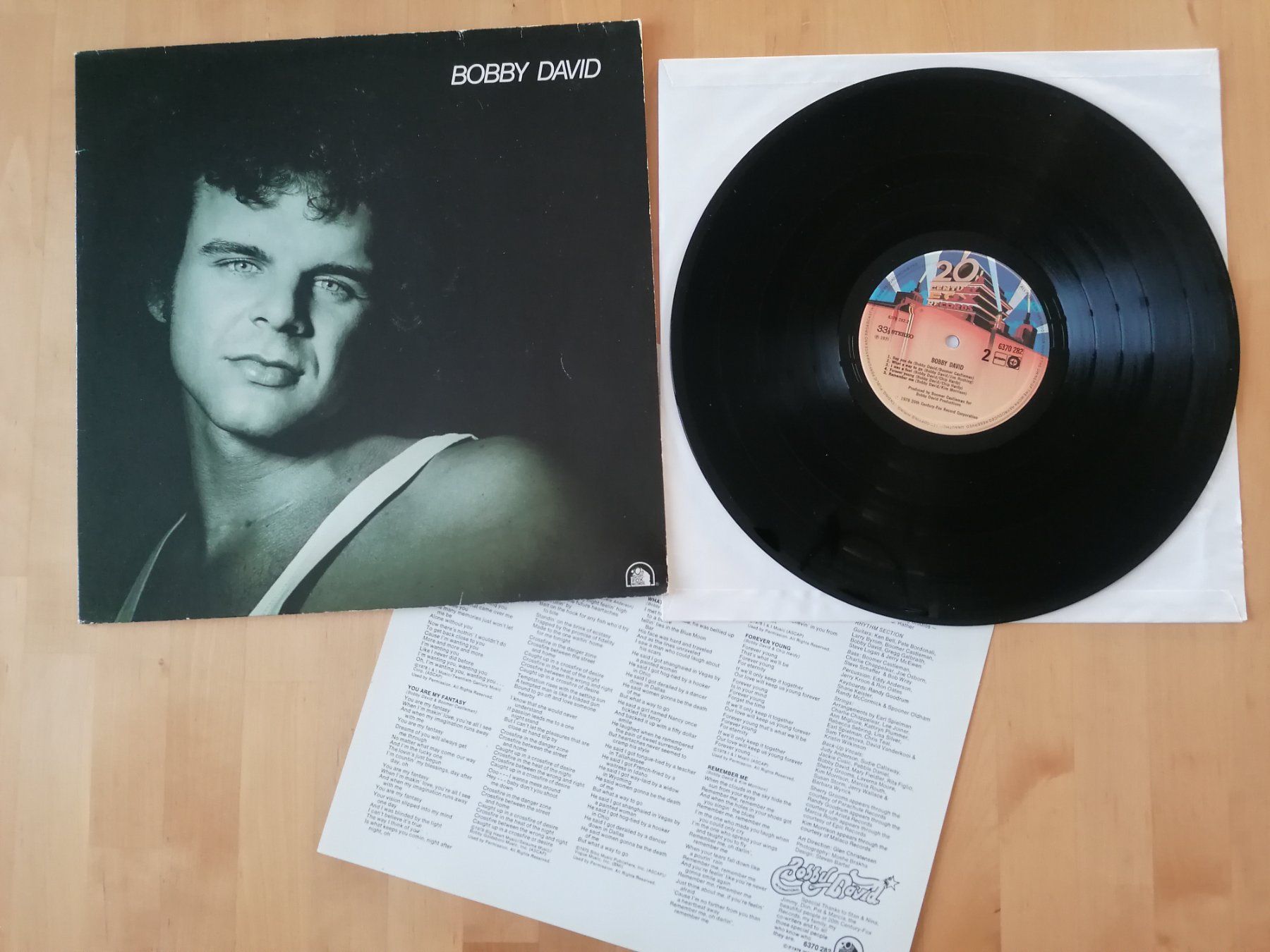 Dischi in vinile: Bobby David – Bobby David – Usato da Emmenbrücke venduto da WintoWin