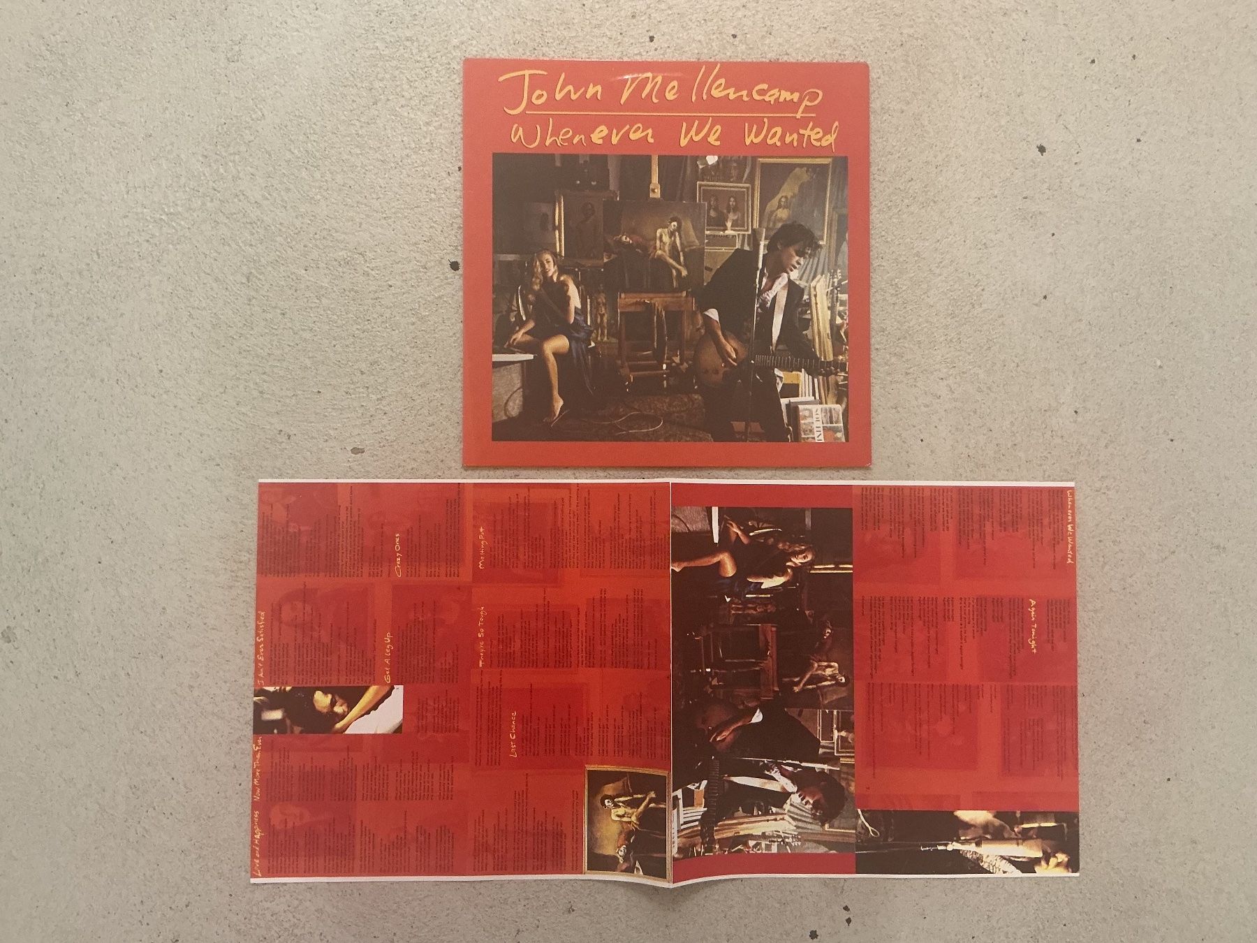 Dischi in vinile: John Mellencamp LP - Whenever We Wanted – Usato da Winterthur venduto da Tumko_7_Vinyl