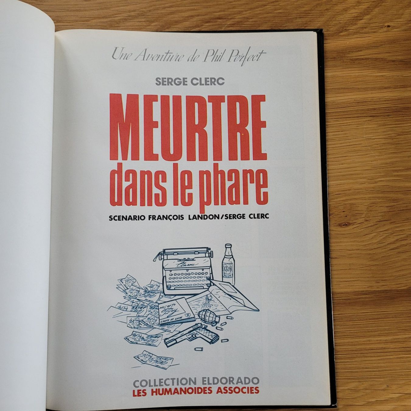 Fumetti: BD EO Les Aventure De Phil Perfect 7. Meurtre Dans Le Phare – Usato da Biel/Bienne venduto da Destockweb 1