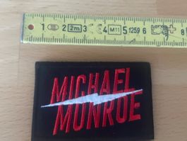 Michael Monroe Hanoi Rocks - Patch Aufnäher Metal Rock Band