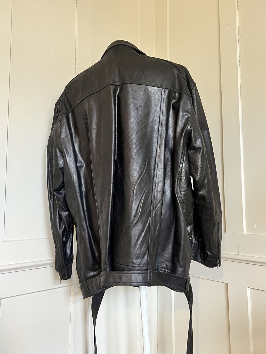 Rick Owens Giacche: Rick Owens Lederjacke – Nuovo (secondo la descrizione) da St. Gallen venduto da misvakall 3